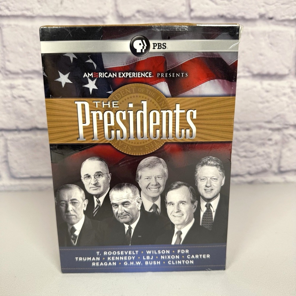 American Experience: The Presidents (DVD, 2012, 17-Disc Set) SEALED MINT NEW